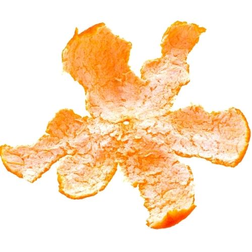 example of mandarin peel