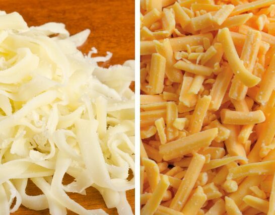 Mozzarella Cheese vs Cheddar Cheese