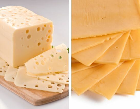 Swiss Cheese vs American Cheese