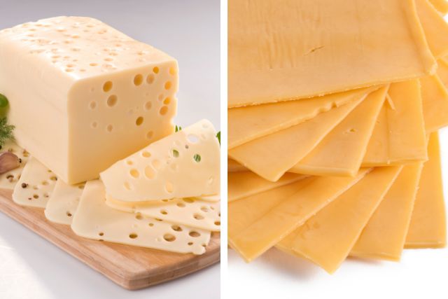 Swiss Cheese vs American Cheese