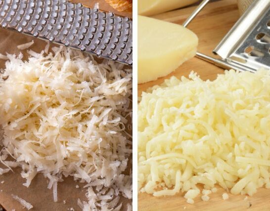 Parmesan Cheese vs Mozzarella Cheese