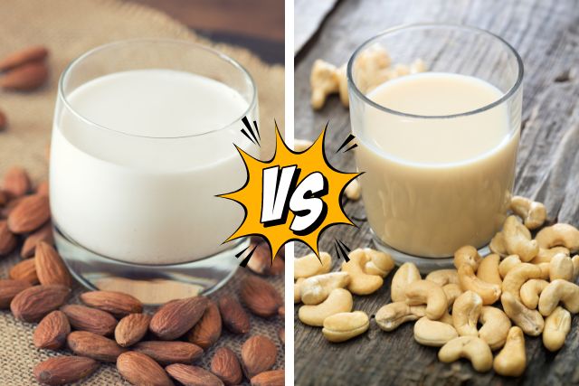 Almond Milk vs Cashew Milk