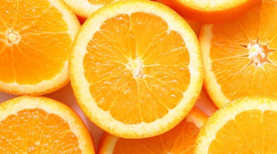 decorative image of oranges